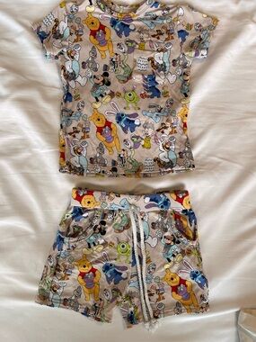 NWOT Disney Easter mashup bamboo 2 piece set 18-24M
